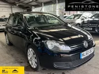 Used VW Golf VI S 122 HP (89 kW) 2010 Black Hatchback