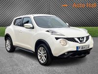 Used Nissan Juke Acenta 110 HP (80 kW) 2014 White SUV
