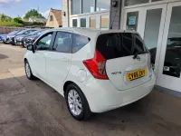 Used Nissan Note Acenta Premium 90 HP (66 kW) 2016 White Hatchback