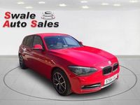 Used BMW 116 Sport Line 2014 Red Hatchback
