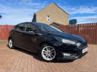 Used Ford Focus Zetec 2015 Black Hatchback