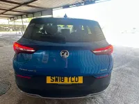 Used Vauxhall Grandland X Sport 130 HP (95 kW) 2018 Blue SUV
