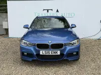 Used BMW 330 M Sport 258 HP (189 kW) 2015 Blue Estate