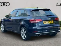Used Audi A3 Sport 147 HP (108 kW) 2020 Blue Sedan
