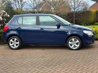 Used Skoda Fabia SE 2012 Blue Hatchback
