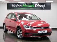 Used VW Golf VII S 125 HP (91 kW) 2017 Red Hatchback