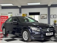 Used Mercedes C220 SE 170 HP (125 kW) 2015 Blue Sedan