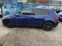 Used VW Golf VII SE 2017 Blue Hatchback