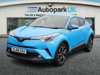 Used Toyota C-HR Design 122 HP (89 kW) 2018 Blue SUV