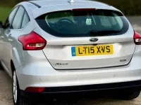 Used Ford Focus Titanium 125 HP (91 kW) 2015 Silver Hatchback