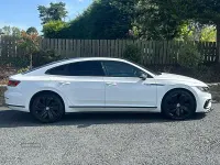 Used VW Arteon R-line 150 HP (110 kW) 2018 White Hatchback