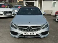 Used Mercedes C250 AMG Line Premium Plus 204 HP (150 kW) 2017 Silver Coupe