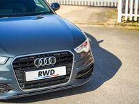 Used Audi A6 S-Line 204 HP (150 kW) 2014 Blue Sedan