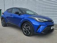 Used Toyota C-HR 122 HP (89 kW) 2021 Blue SUV
