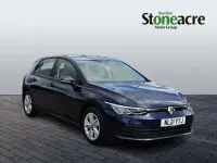 Used VW Golf VII Life 130 HP (95 kW) 2021 Blue Hatchback