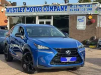 Used Lexus NX300h Sport Line 197 HP (144 kW) 2017 Blue SUV