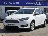 Used Ford Focus Titanium 2016 White Hatchback