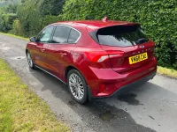 Used Ford Focus Titanium X 150 HP (110 kW) 2018 Red Hatchback
