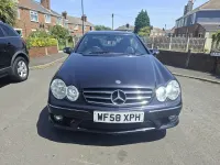Used Mercedes CLK220 2008 Black Coupe