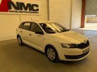Begagnad Skoda Rapid 2015 Vit Halvkombi
