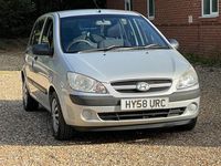 Used Hyundai Getz 95 HP (69 kW) 2008 Silver Hatchback