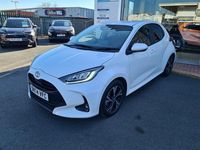 Used Toyota Yaris Hybrid Design 2024 White Hatchback