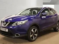 Used Nissan Qashqai N-TEC 115 HP (84 kW) 2015 Blue SUV