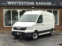 Used MAN TGE 100 kW (136 HP) 2021 White Van