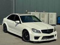 Used Mercedes C63 AMG 450 HP (330 kW) 2013 White Sedan