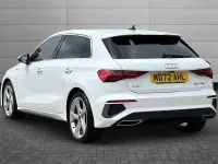 Used Audi A3 S-Line 150 HP (110 kW) 2023 White Hatchback