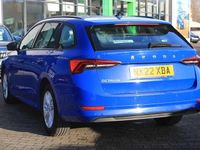 Used Skoda Octavia SE 116 HP (85 kW) 2022 Blue Estate
