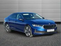 Used Skoda Superb SE L 150 HP (110 kW) 2025 Cobalt blue metallic Hatchback