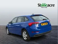 Used Skoda Scala SE 108 HP (79 kW) 2022 Blue Hatchback