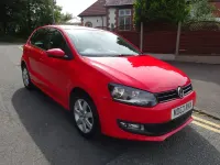 Used VW Polo Edition 60 HP (44 kW) 2014 Red Hatchback