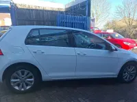 Used VW Golf VII SE 105 HP (77 kW) 2013 White Hatchback