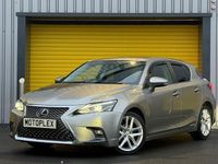 Used Lexus CT200h 136 HP (100 kW) 2017 Silver Hatchback