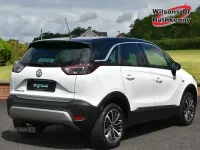 Used Vauxhall Crossland X Elite 130 HP (95 kW) 2021 White SUV