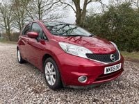 Used Nissan Note S 98 HP (72 kW) 2015 Red Hatchback