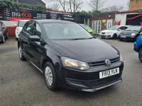 Begagnad VW Polo S 2013 Svart Halvkombi