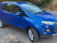 Used Ford Ecosport Titanium 112 HP (82 kW) 2017 Blue SUV