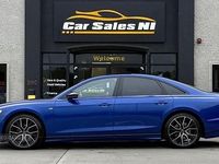 Used Audi A8 Black Edition 282 HP (207 kW) 2023 Blue Sedan