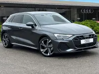 New Audi A3 Sportback S-Line 2026 Grey Hatchback