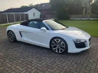 Used Audi R8 Spyder Design 2011 White Cabriolet
