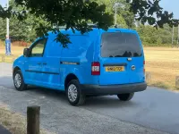 Used VW Caddy Maxi 104 HP (76 kW) 2010 Blue MPV