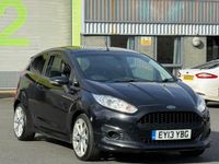 Used Ford Fiesta Zetec 95 HP (69 kW) 2013 Black Hatchback