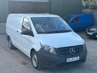 Used Mercedes Vito 136 HP (100 kW) 2019 White Van