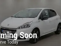 Used Peugeot 208 GT-line 100 HP (73 kW) 2016 White Hatchback