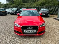 Used Audi A3 Sportback S-Line 2014 Red Hatchback