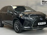 Used Lexus RX450h Sport Line 313 HP (230 kW) 2020 Black SUV