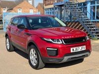 Used Land Rover Range Rover evoque SE 2017 Red Estate